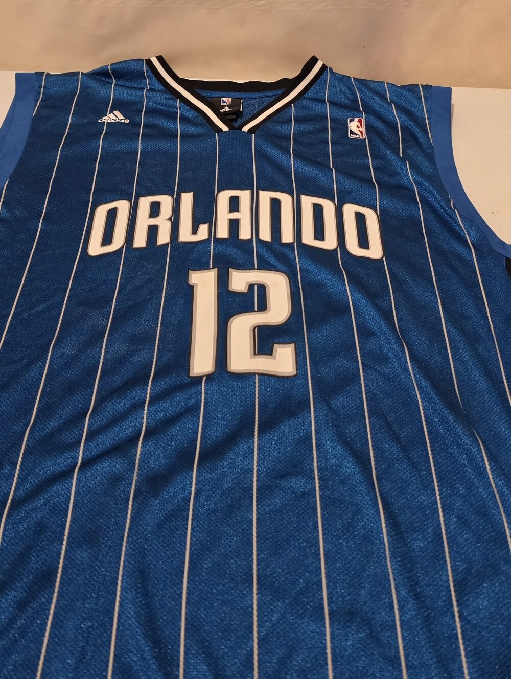 Vintage Adidas Dwight Howard Orlando Magic NBA Jersey Blue Size 2XL XXL Replica